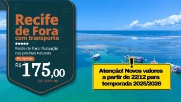 Recife de Fora com Transporte